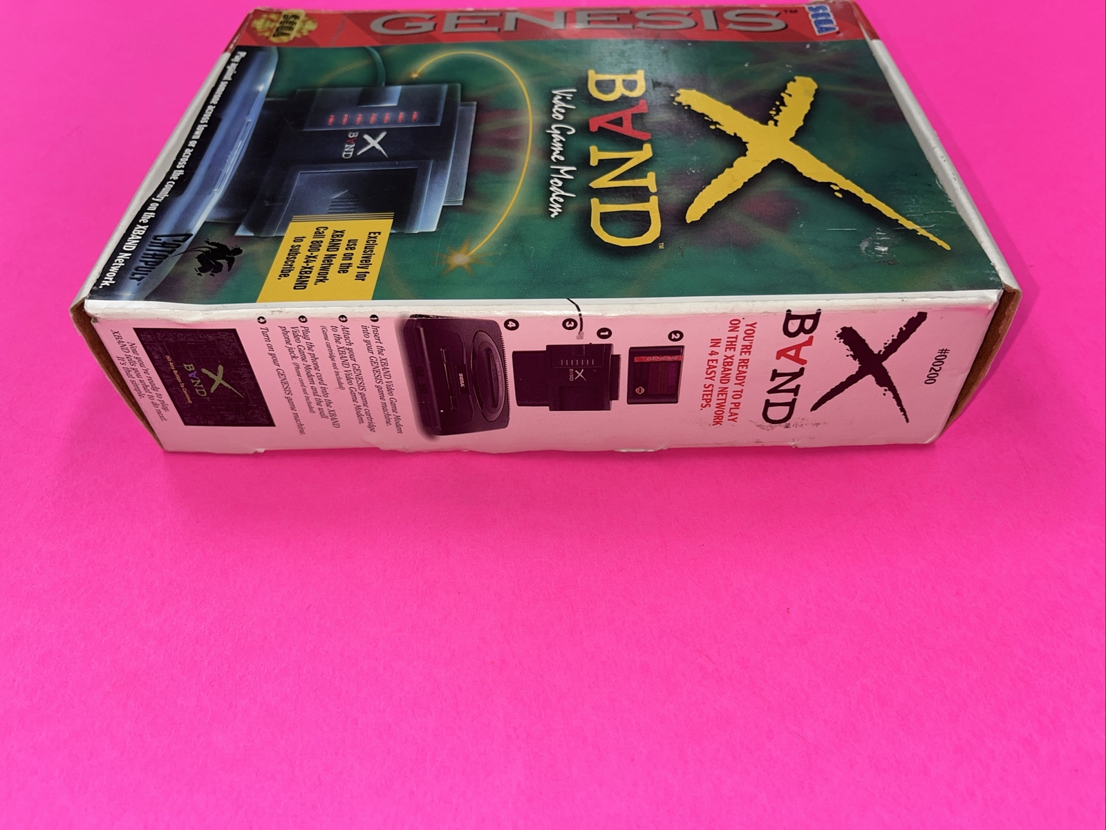 SEGA GENESIS XBand XBAND Video Game Modem Complete 796377002005 eBay