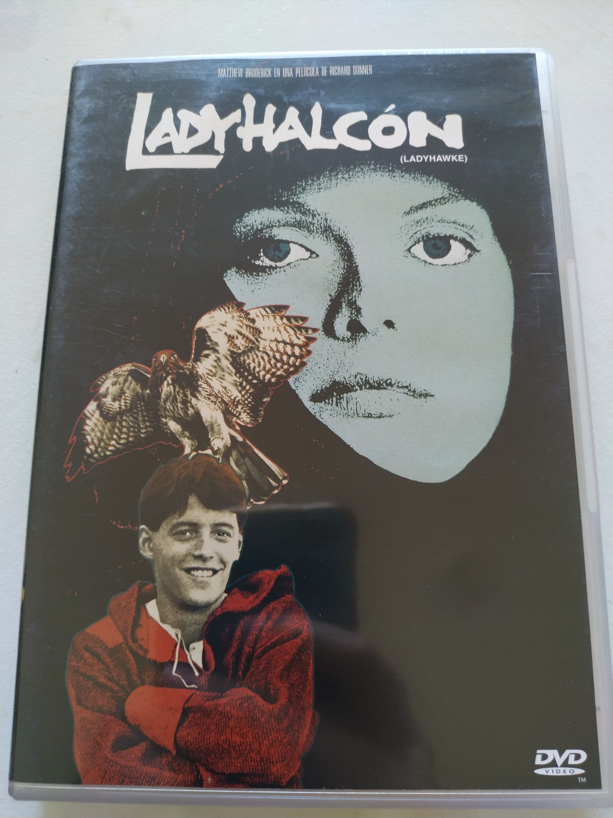 Lady Hawk Matthew Broderick Michelle Pfeiffer - DVD Spanish English Region 2 Am