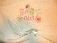 5D WOW CIRCO Baby Girl Butterfly Flowers Silky Plush Fleece Crib Baby Blanket