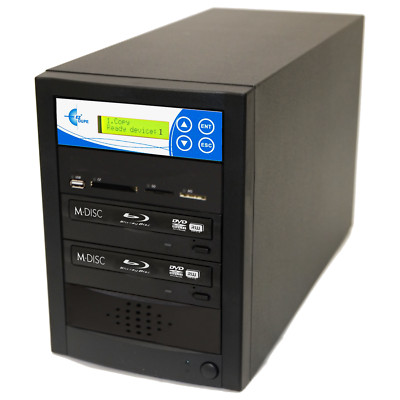 EZ DUPE Media Mirror 1:1 Duplicator - SD CF USB to Blu-Ray Disc 2 YEAR WARRANTY