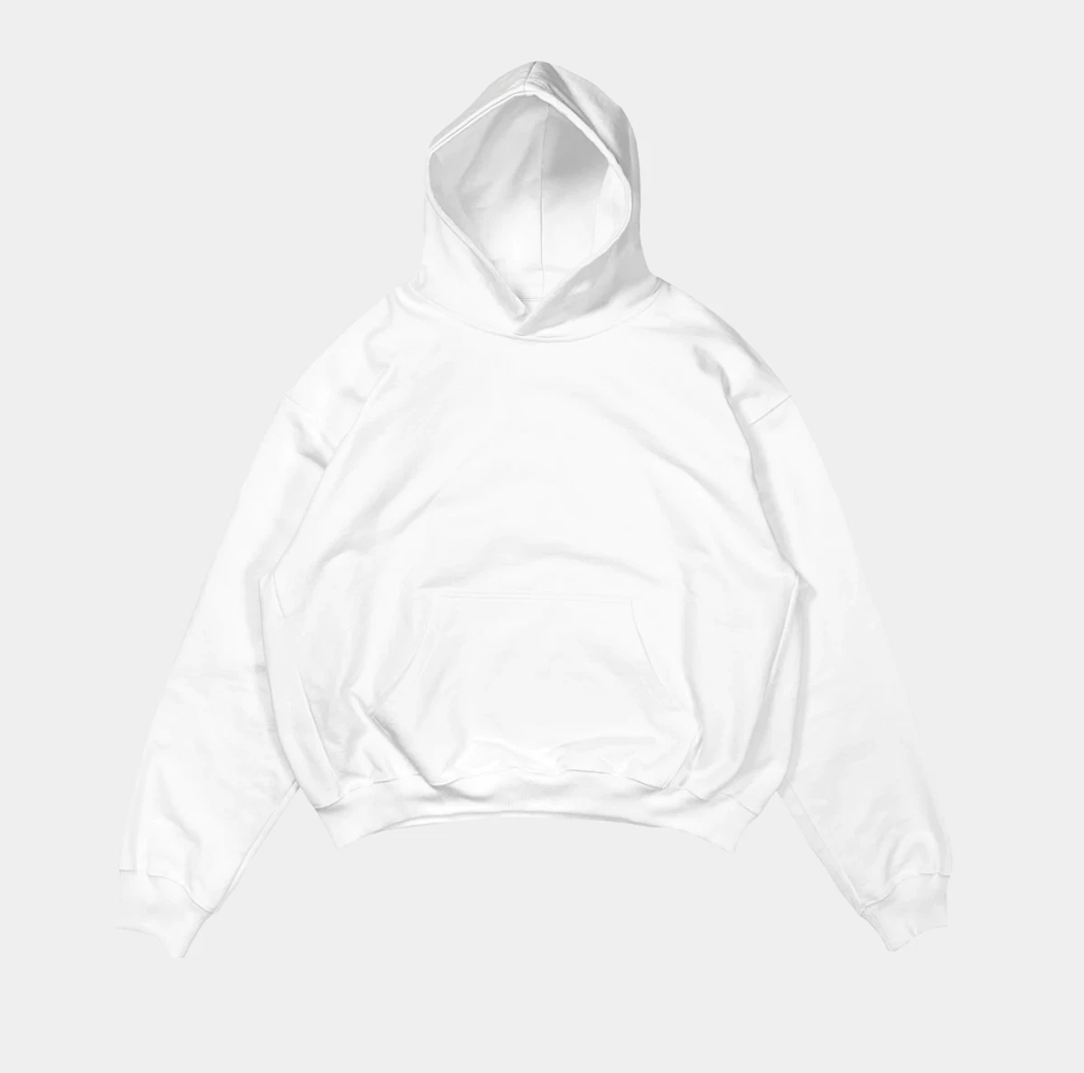 Plain white hoodie sale