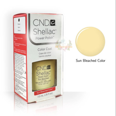 CND Shellac UV Gel Polish 0.25 oz NIB Sun Bleached