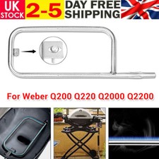 For Weber Q200 Q220 Q2000 Q2200 Gas Grill Tube Burner W/ Screw Parts Replacement
