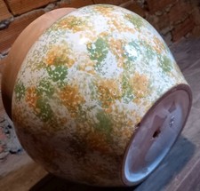 Vaso Portavaso in Ceramica e cotto con Decoro