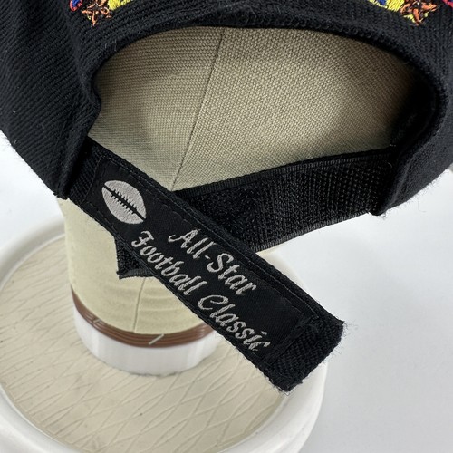 Vintage 2002 Hula Bowl Hook Loop Strapback Hat Cap Happy Shirts Hawaii Football - Imagen 11 de 16
