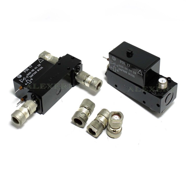 Coaxial Antenna Relay SPDT 75 Ohm REV17 REW17 + Connectors eBay