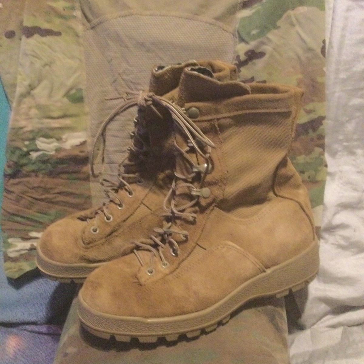 米軍　 実物　McRaefootwear GORE−TEX24.5cm （67） Boots, Army Issue, McRae, Flight And CBT Crew Authorized