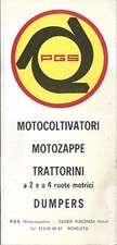 PGS  - Motocoltivatori Trattorini d'epoca Motozappe anni '60  - Cadeo Piacenza 