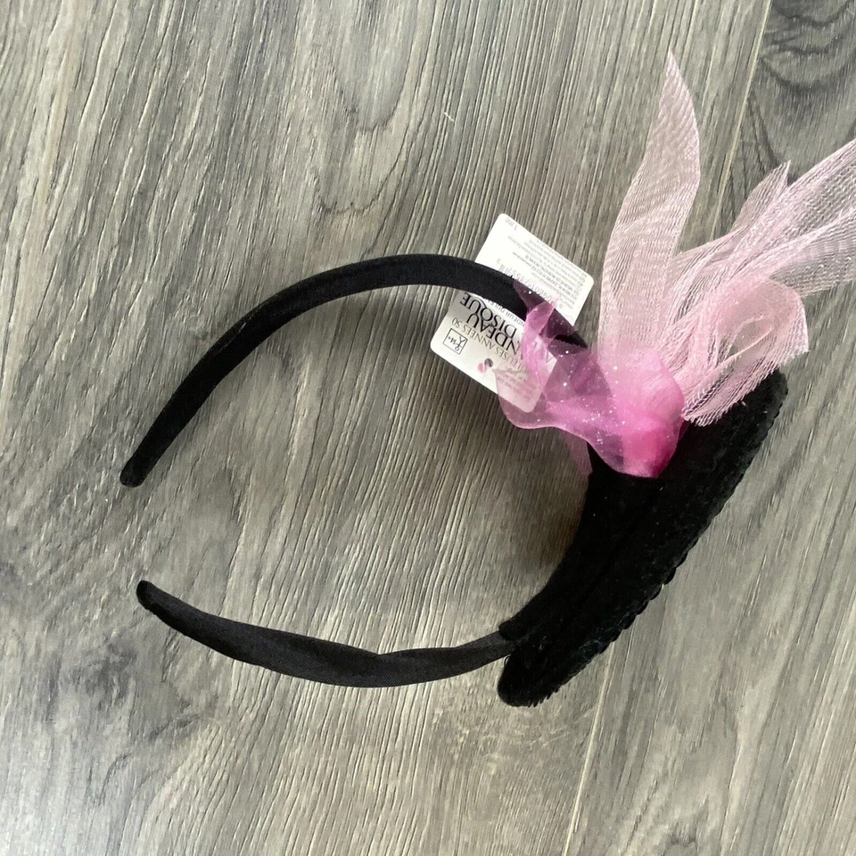 Diadema Disco Caniche Rosa Años 50 Disfraz Halloween Accesorio de Vestir Foto 4 de 4