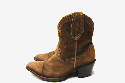 Idyllwind Womens Size 7.5 B Brown Suede Heeled Pointed Toe Cowboy Boots