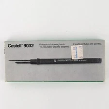 Vtg Faber Castell #9030 Refill Leads  Germany HB 2H Drawing 12 Tubes 24 Leads