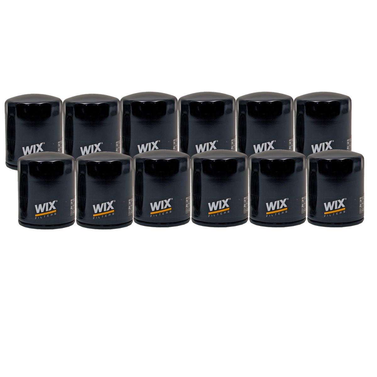 Wix Set of 12 Engine Motor Oil Filters For Infiniti Mercury Subaru