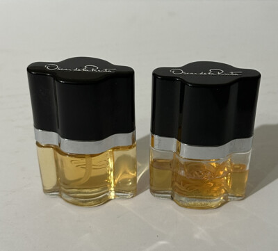 2 Vintage Oscar de la Renta eau de Toilette Naturel Spray  1 Fl oz France