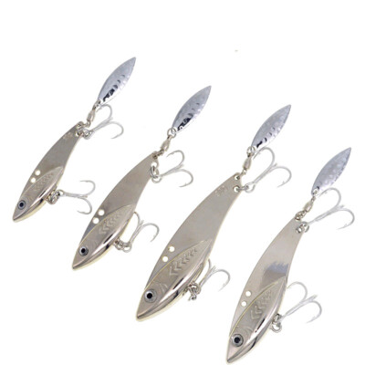 4 Pack Blade Bait Tail Spinner Top Quality 1/2oz & 3/4oz FAST USA Shipping 