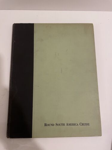 HMS CARONIA MEMENTO SHIPPING BOOK ROUND SOUTH AMERICA CRUISE 1953 Cunard Line