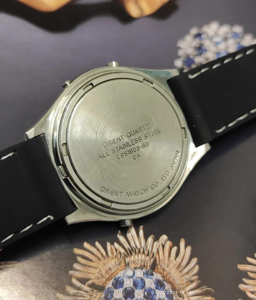 RARO RELOJ LCD DIGITAL ORIENT VINTAGE 1970 ̈S Foto 2 de 4