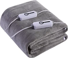 Electric Heated Mattress Pad Queen Size 60"x80" Dual Control 4 Heating Levels