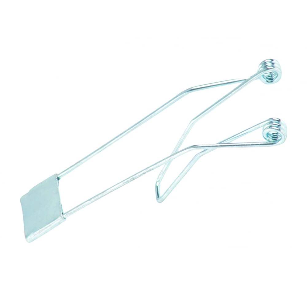 10 X 60mm RETAINING SPRING MR16 GU10 SNAP FIT BUTTERFLY CLIP DOWNLIGHT