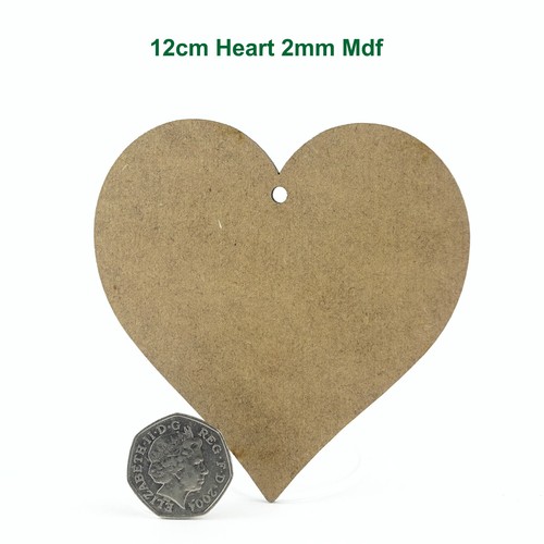 Wooden & MDF hearts stars and luggage tags. Craft shapes blanks and cut outs - Picture 11 of 37