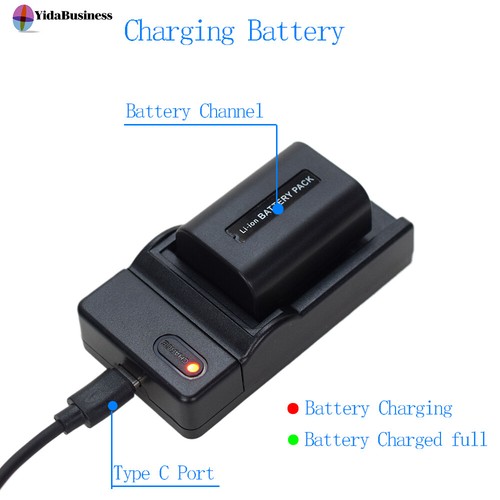 NP-FV50 Battery or charger for SONY Camcorder Handycam NP-FV30 NPFV70 DCR-DVD105 - Picture 24 of 44