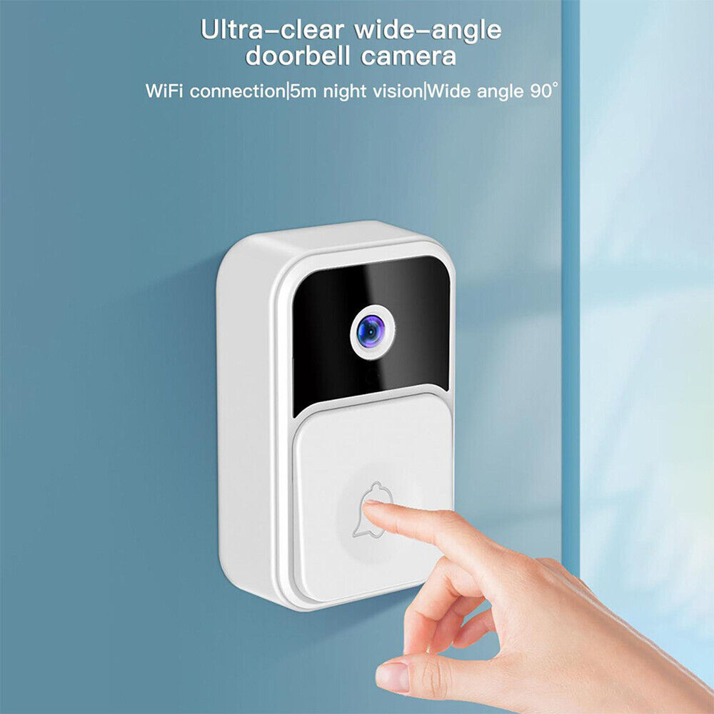 Smart Wireless WiFi Ring Doorbell Security Video Camera Door