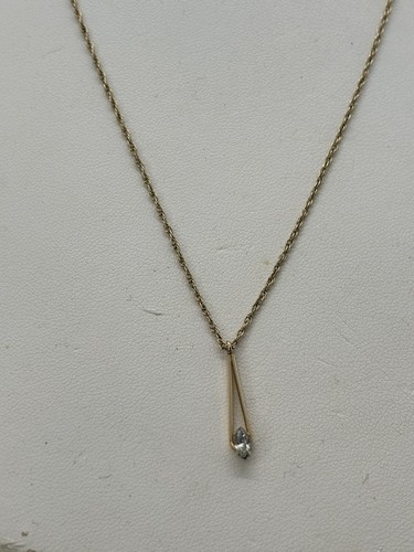 Krementz 14 KT Rolled Gold Overlay Clip Earrings & Necklace Vintage Set - Picture 11 of 13