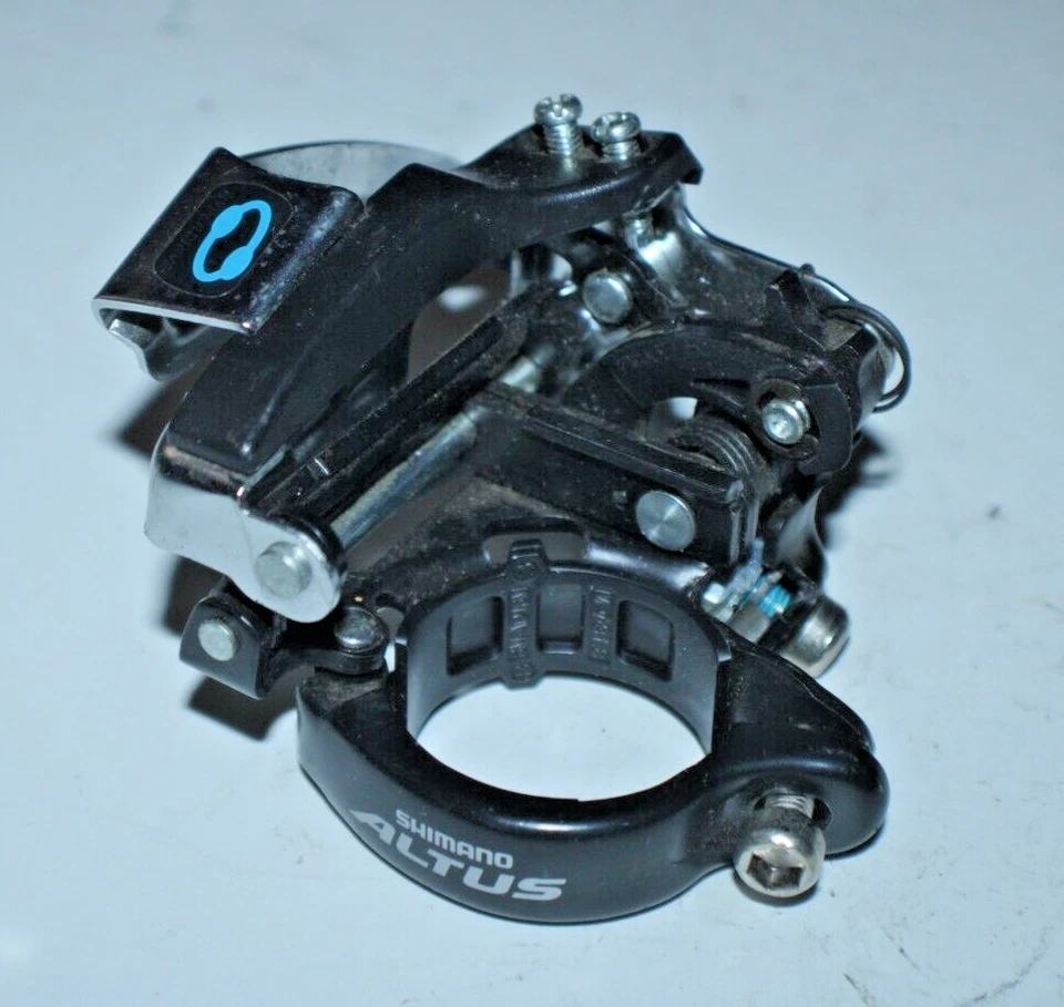 Câmbio Shimano Altus frente tripla MTB FD-M310 34,9mm 66-69° prata envio EUA - Imagem 4 de 4