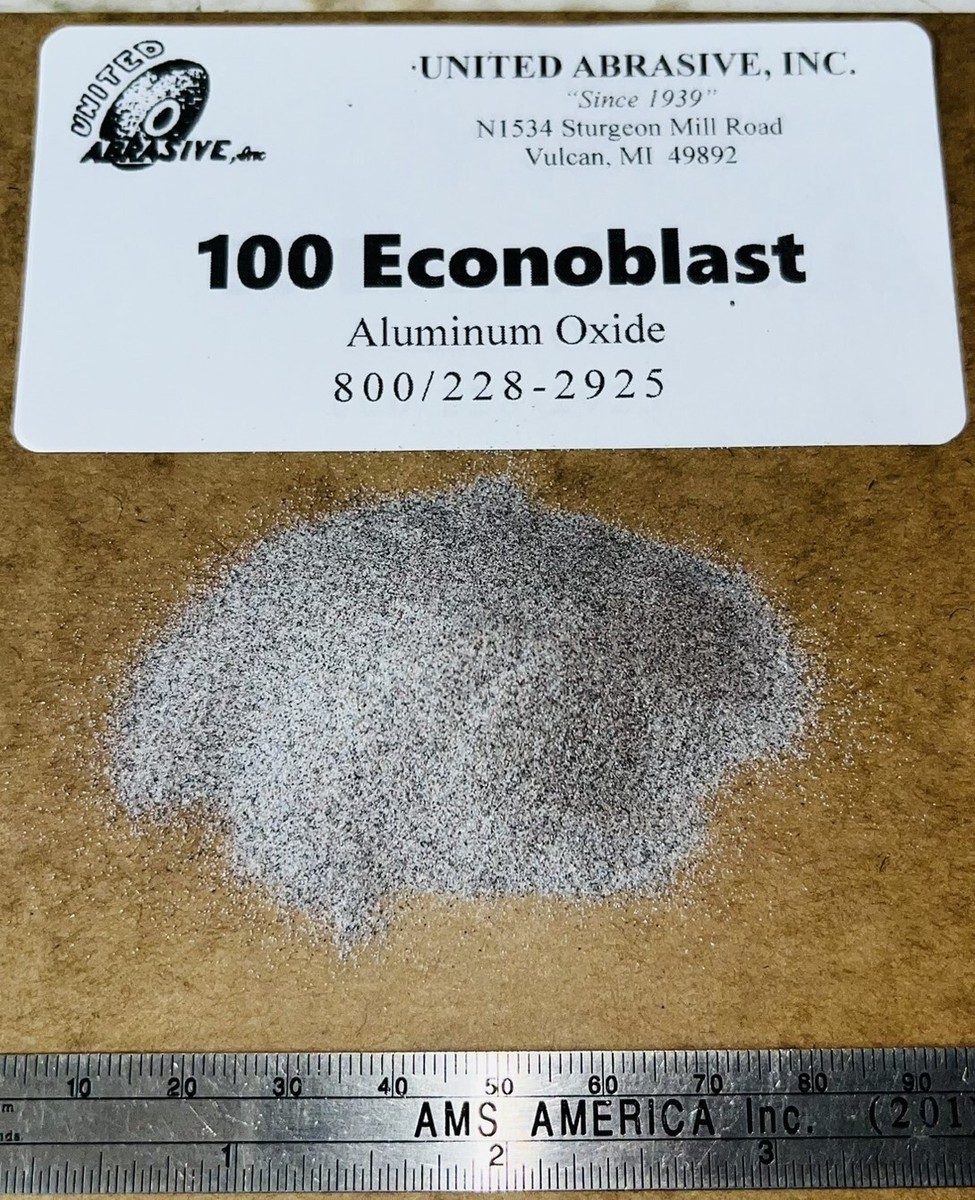 Aluminum Oxide 25 lbs 100 Grit Mesh Blast Cabinet Abrasive Media