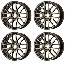 Work Emotion M8r Wheels 18x8.5j45 5x100 Titaniumahg Set Of 4