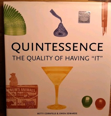 QUINTESSENCE.      THE QUALITY OF HAVING IT CORNFIELD & EDWARDS 1983 .   NICE