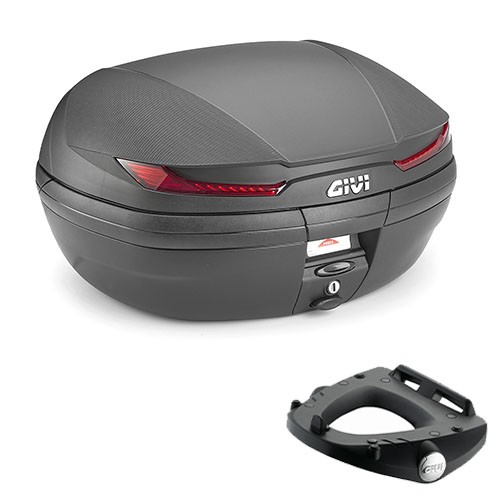 Givi V45N Koffer 45L Mit Montageplatte Honda Xl 1000 V Varadero 2003-2004-image
