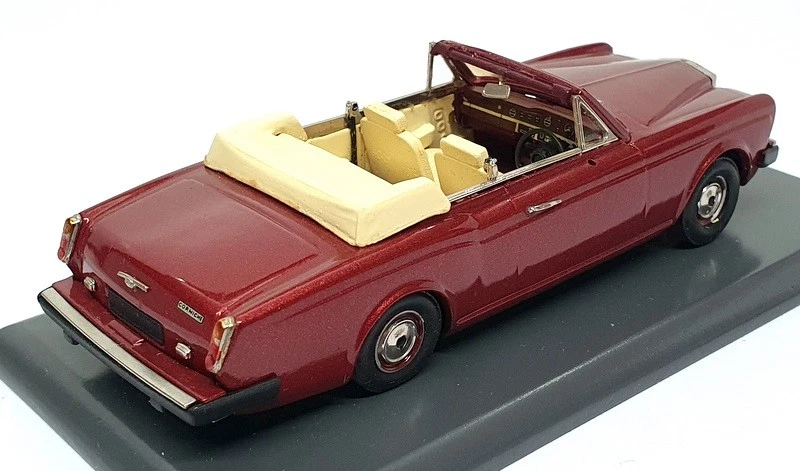 SMTS Escala 1/43 Nº2 - Rolls Royce Corniche Convertible RHD - Met Dk Red Foto 2 de 4