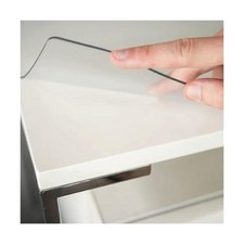 Clear Table Protector, USA Made, Safe, 44 x 108 Inch, 2mm Thick Ultra Smooth ...