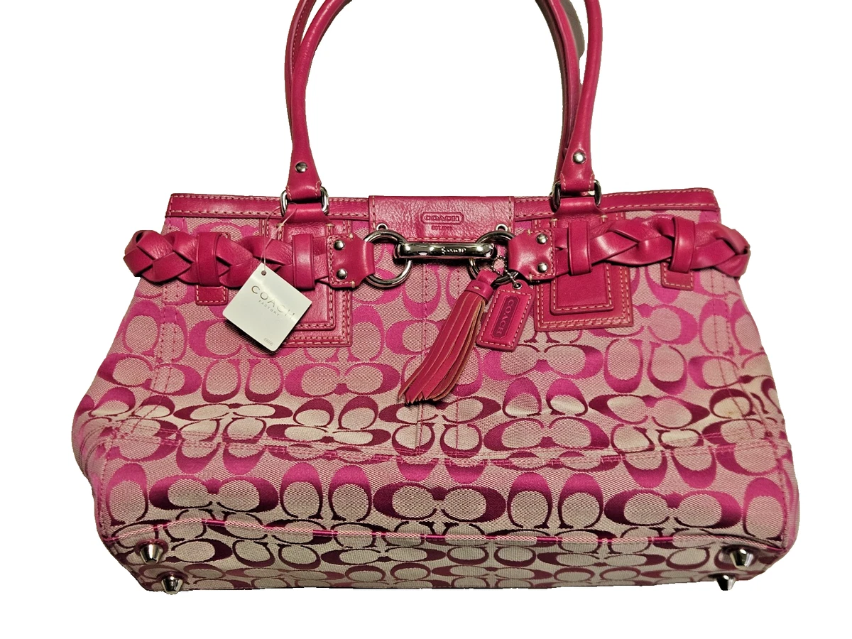 Coach Hampton Turn Lock Satchel/Top Handle Bag Handbags & Bags for