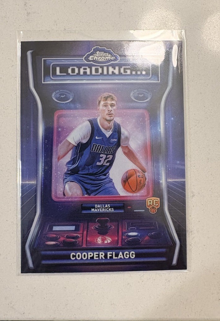 2025-26 Topps Chrome Loading Cooper Flagg RC Dallas Mavericks #LD-11