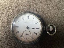 Hampden Pocket Watch. WORKING