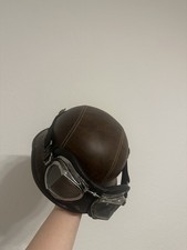 Retro-Motorrad-Halbhelm Fahrradhelm Motorrad Roller Motorradhelm Rollerhelm De