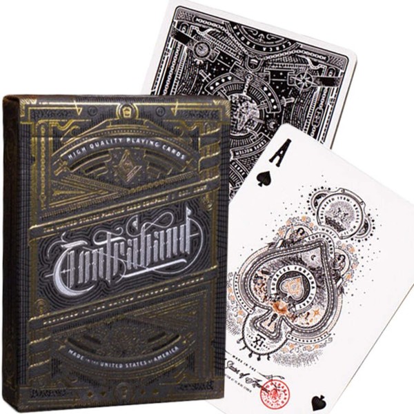 Theory11 Contraband Theory 11 Luxus Spielkarten Deck FüR Zaubertricks Versiegelt-image
