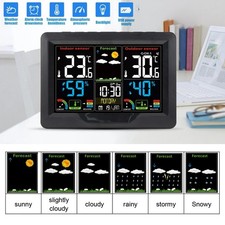 Wireless Weather Station with Forecast, Indoor Outdoor Thermometer Hygrometer