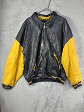 Pelle Pelle Marc Buchanan Mens Black Yellow L...