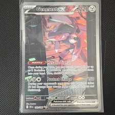 Pokémon Genesect EX Sv: Black Bolt 169/086 Holo Special Illustration Rare Card on eBay