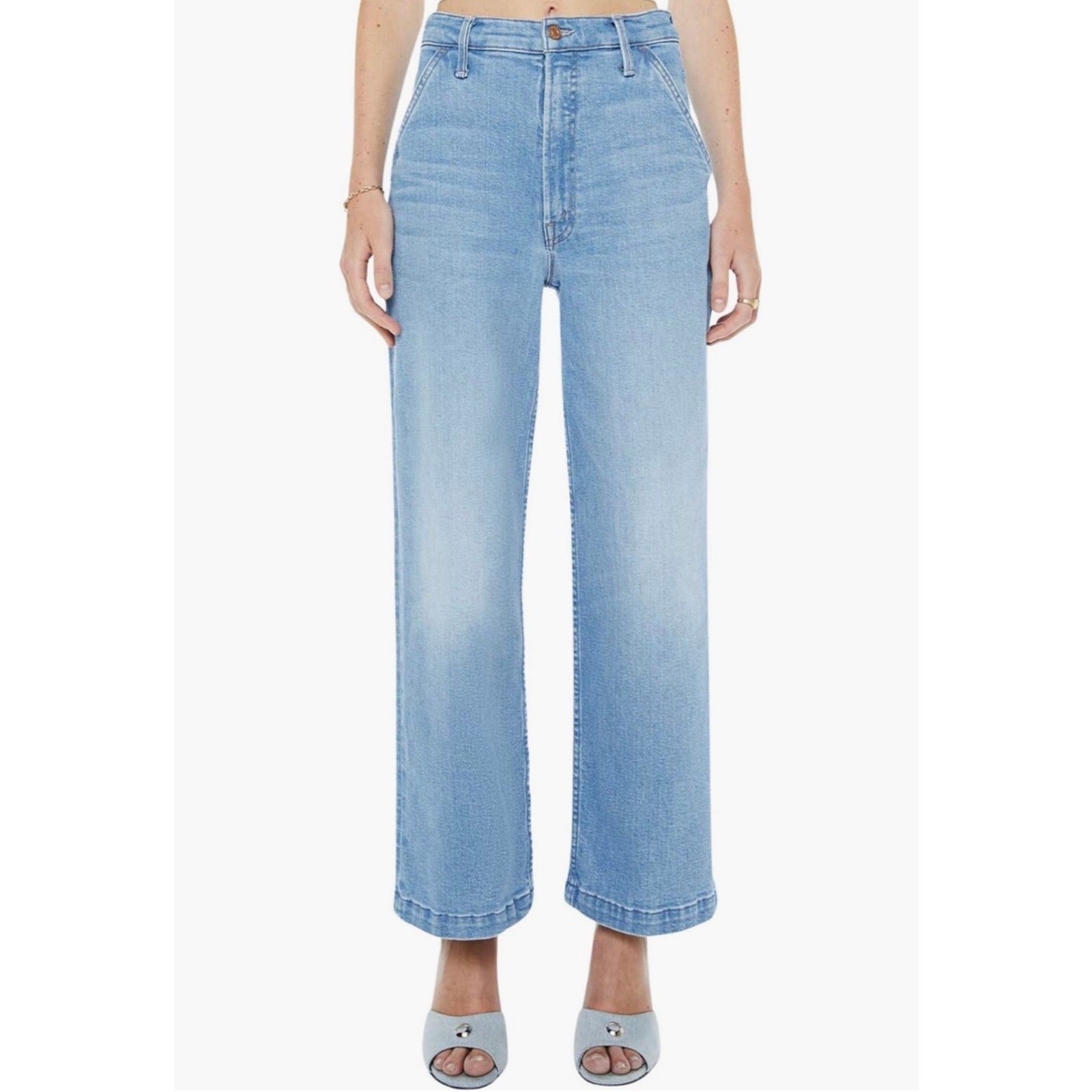 MOTHER Stud Finder High Waist Carpenter Jeans - Size 32 (New With Tags)