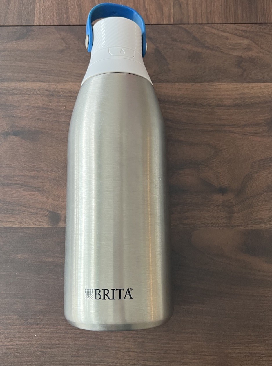 Brita Stainless Steel  Filtering Water Bottle, BPA-Free 32 o