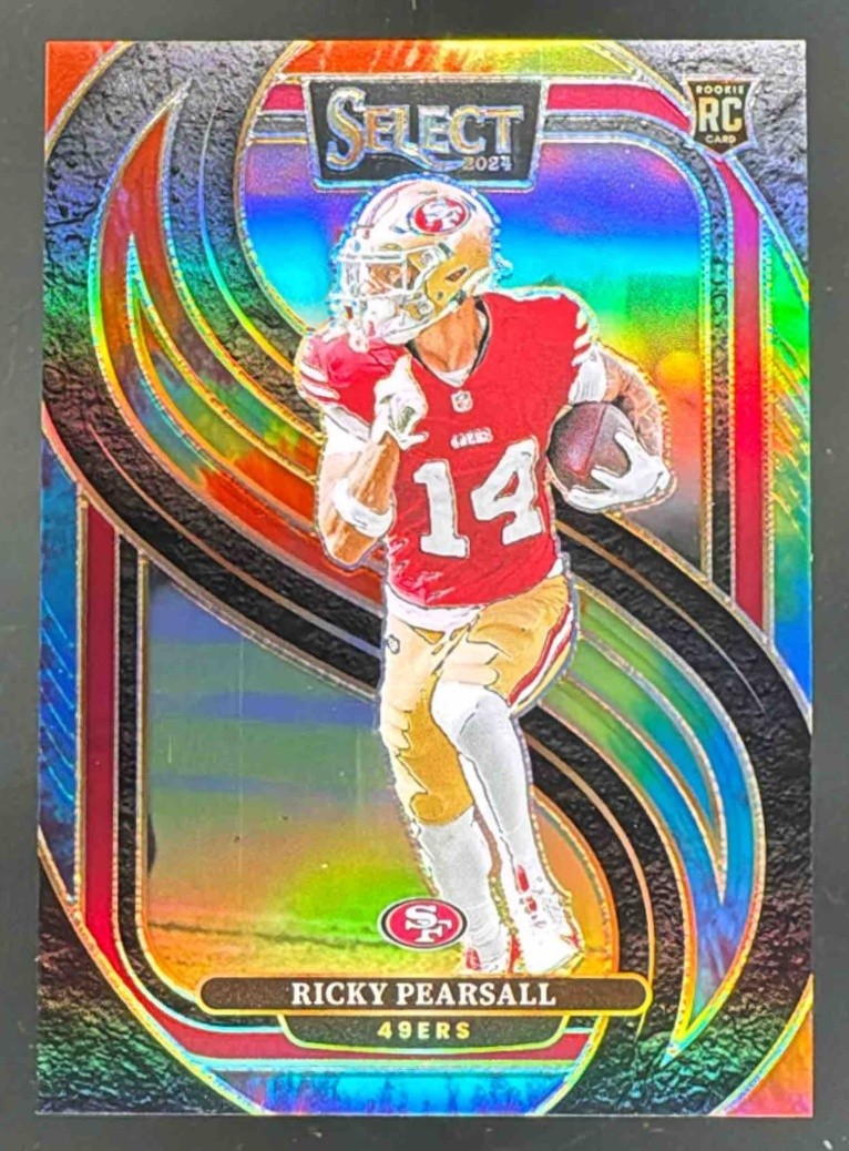 2024 Select Ricky Pearsall Premier Tie-Dye Prizm /25 RC