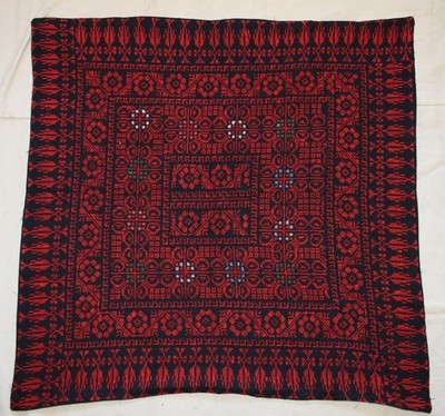 Egyptian Palestinian Bedouin Tablecloth-Hand Stitched embroidered  Tablecloth