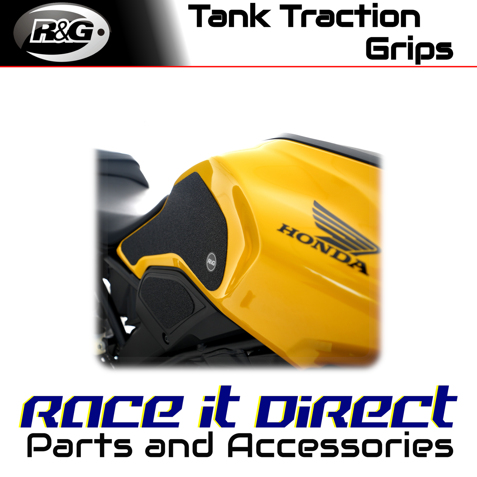 Tank Traction Grips for Honda CB300R 2022-2024 R&G