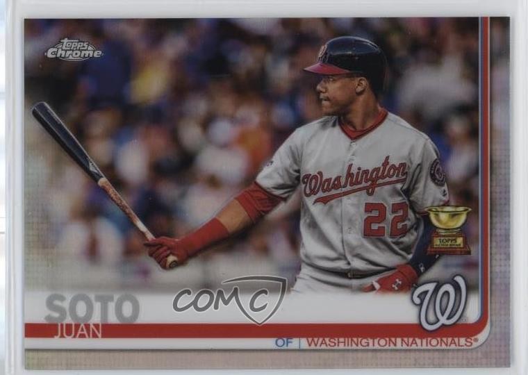 2019 Topps Chrome Refractor Juan Soto #155
