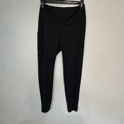 Marmot Black Phone Pocket 7/8 Leggings Size Small Activewear Cozy #900