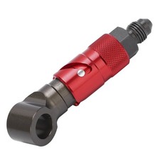 Brake Line Quick Release Connect Adapter Fitting Curved For Oil Fuel Fluid