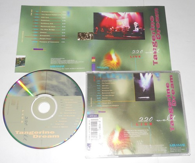 #ad Tangerine Dream 220 Volt Live CD $7.88